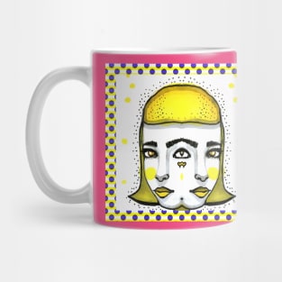 Psychodelic Yellow Mug